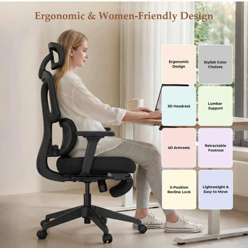 Welax S3 – Ergonomic Office Chair with a Colorful Lifestyle Design