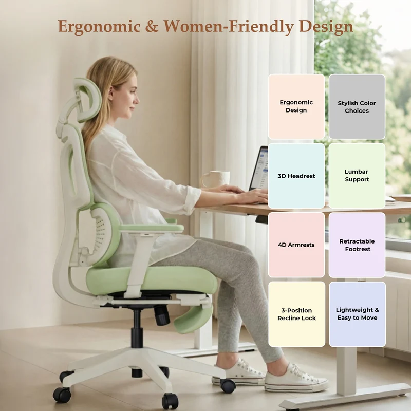 Welax S3 – Ergonomic Office Chair with a Colorful Lifestyle Design