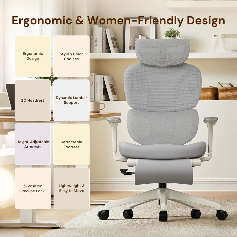 Welax S3 – Ergonomic Office Chair with a Colorful Lifestyle Design