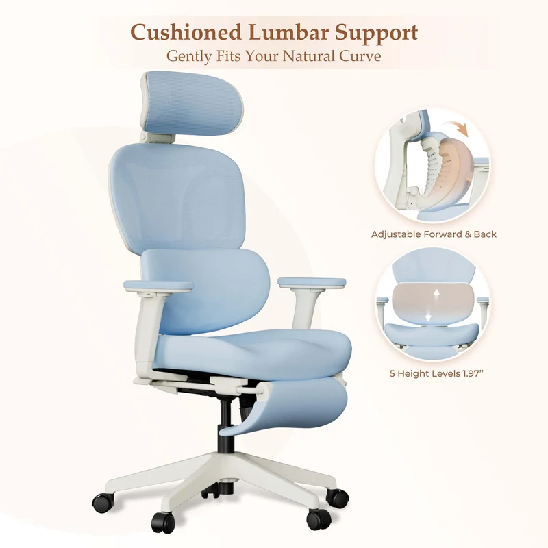 Welax S3 – Ergonomic Office Chair with a Colorful Lifestyle Design
