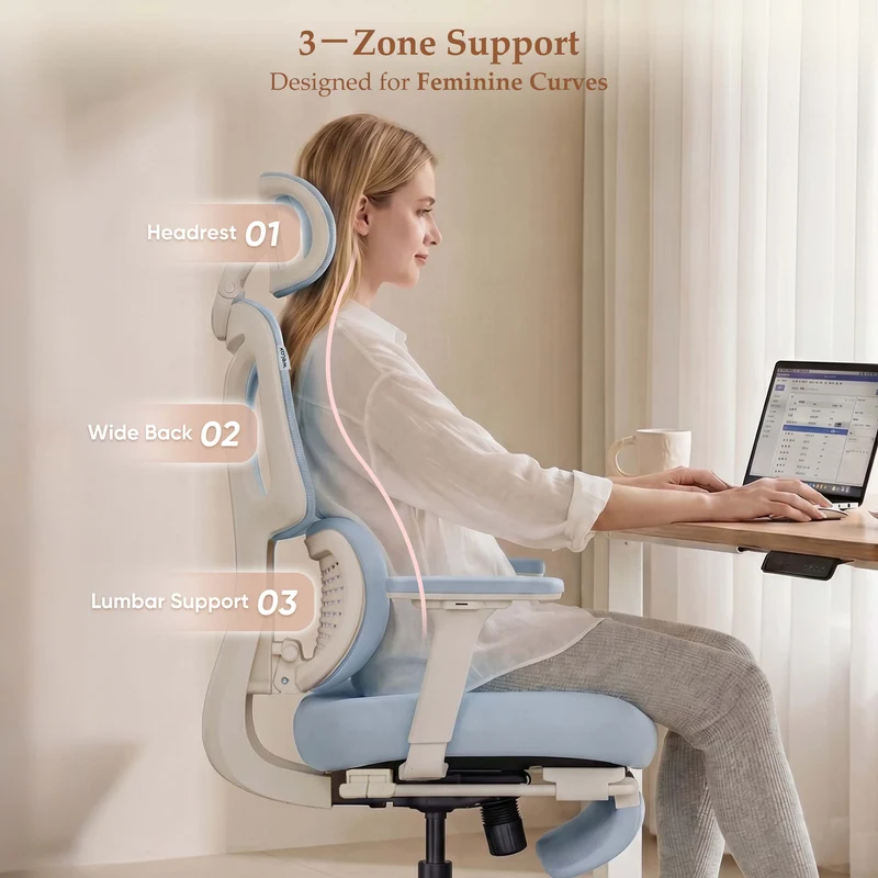 Welax S3 – Ergonomic Office Chair with a Colorful Lifestyle Design