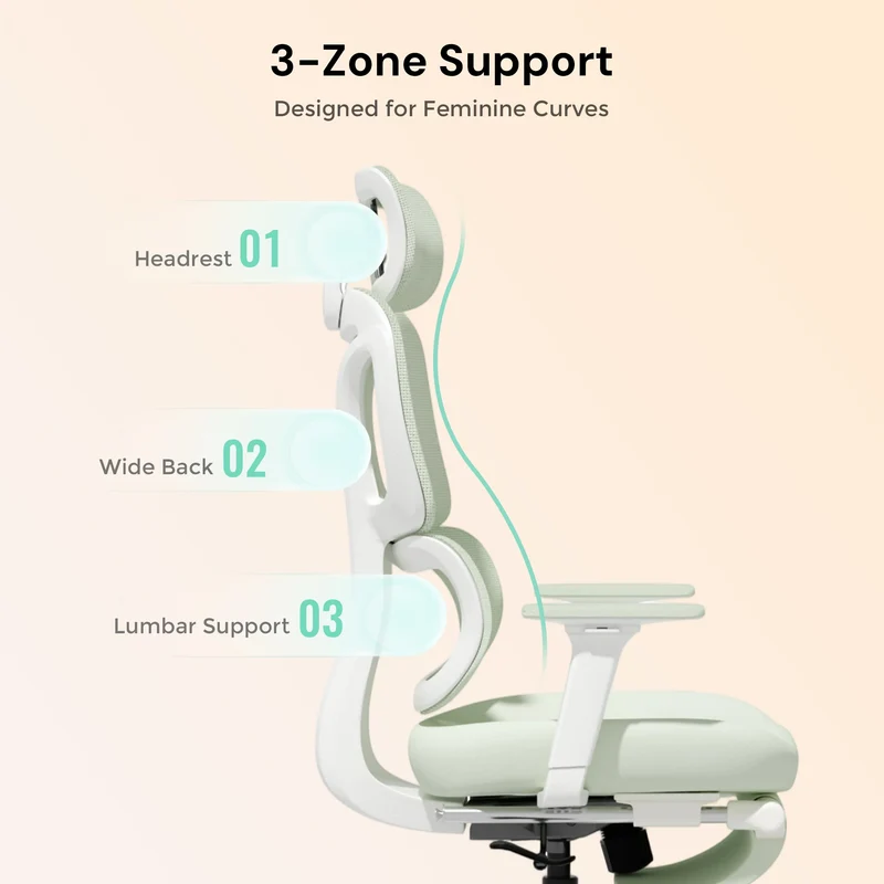 Welax S3 – Ergonomic Office Chair with a Colorful Lifestyle Design