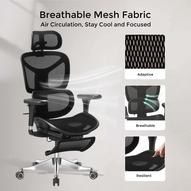 Welax S9 Pro – Premium Ergonomic Office Chair with Superior Comfort