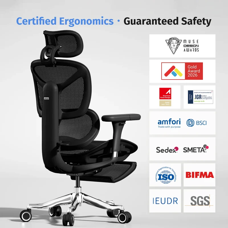 Welax S9 Pro – Premium Ergonomic Office Chair with Superior Comfort