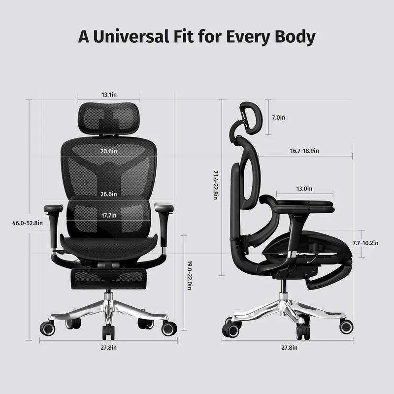 Welax S9 Pro – Premium Ergonomic Office Chair with Superior Comfort