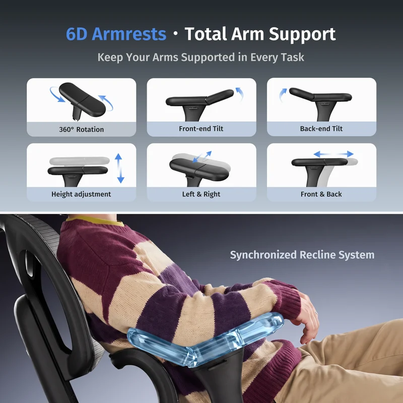 Welax S9 Pro – Premium Ergonomic Office Chair with Superior Comfort