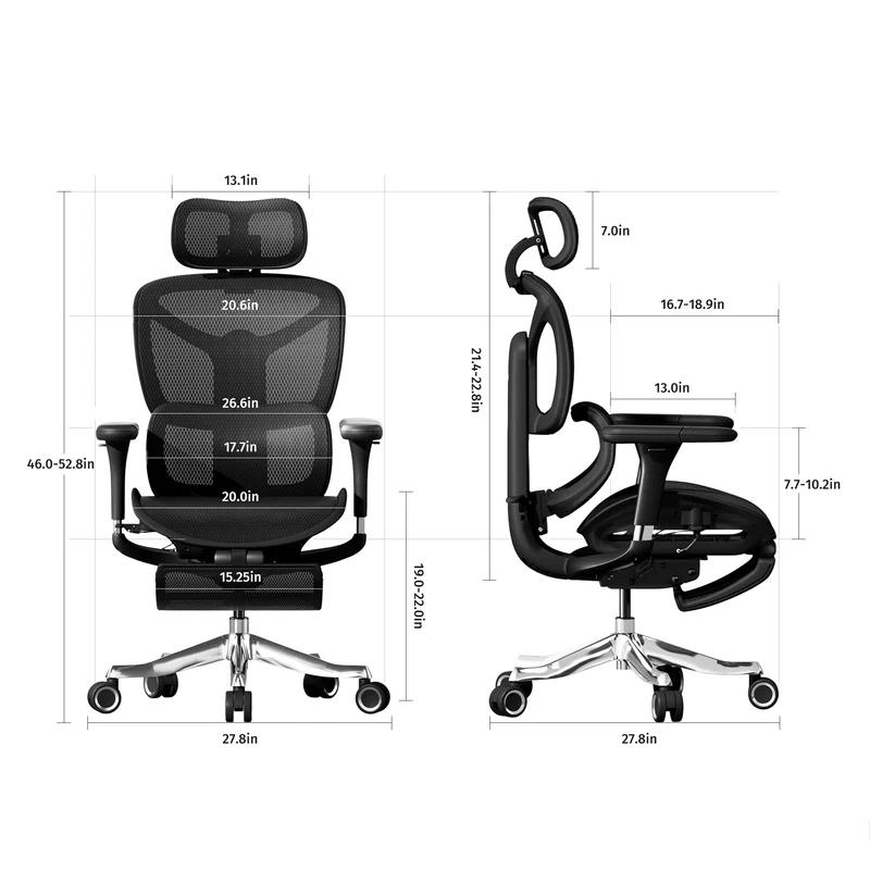 Welax S9 Pro – Premium Ergonomic Office Chair with Superior Comfort