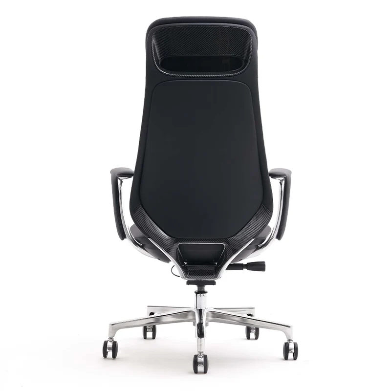 Omidi-Neta Premium Leather Chair with Headrest