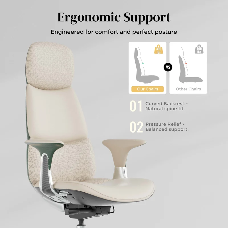 Omidi-Nolan Leather Chair with Classic Design