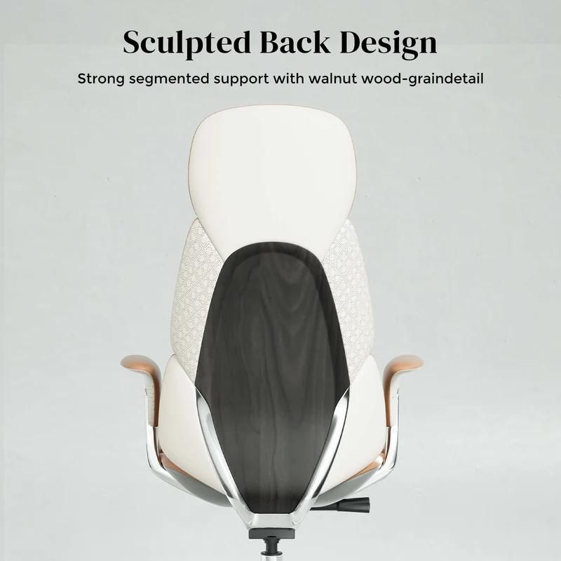 Omidi-Nolan Leather Chair with Classic Design