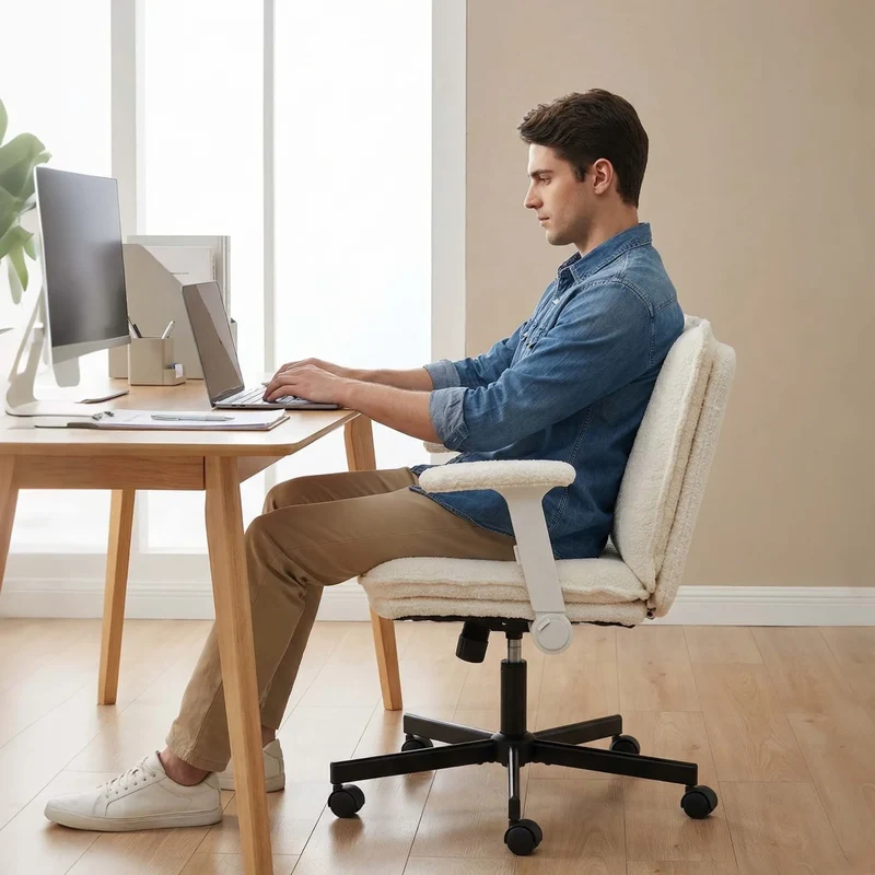 P3 Criss Cross Chair with Adjustable Armrests