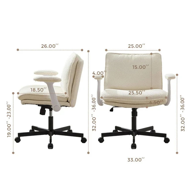 P3 Criss Cross Chair with Adjustable Armrests