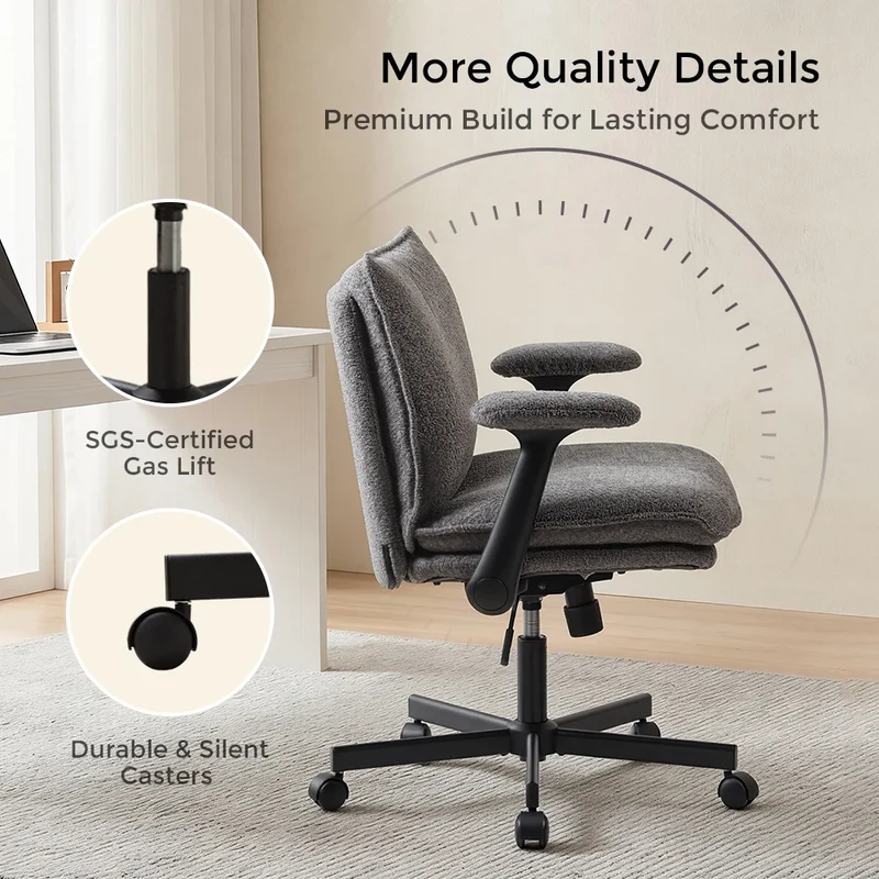P3 Criss Cross Chair with Adjustable Armrests
