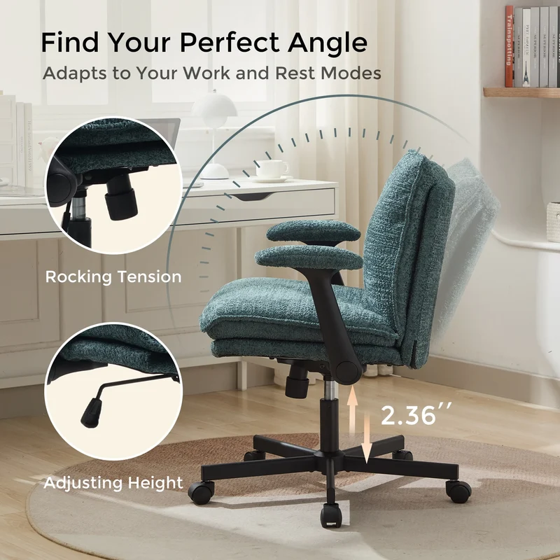 P3 Criss Cross Chair with Adjustable Armrests