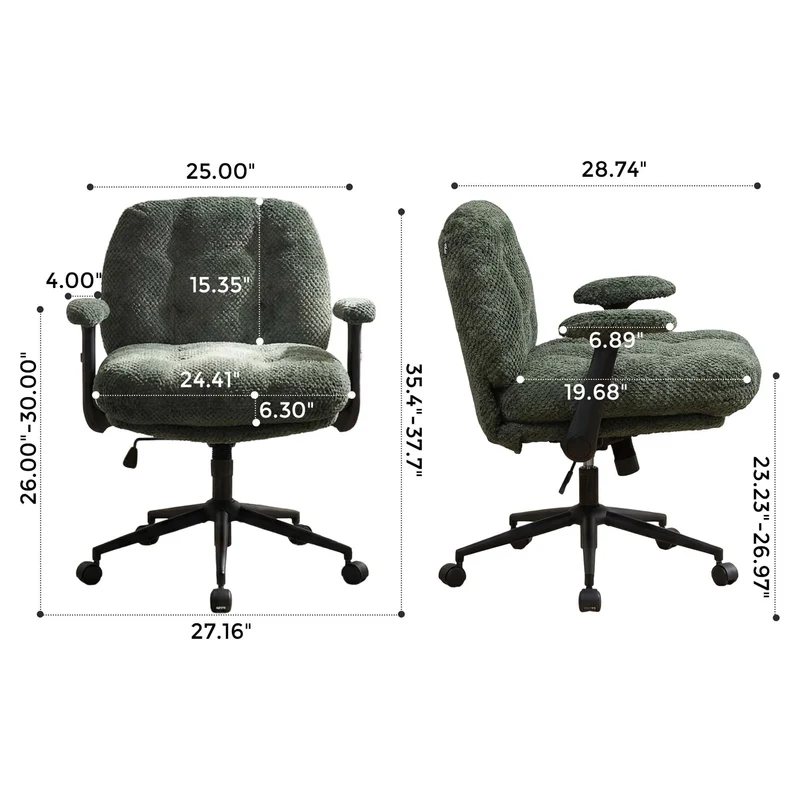 P3 Criss Cross Chair with Adjustable Armrests