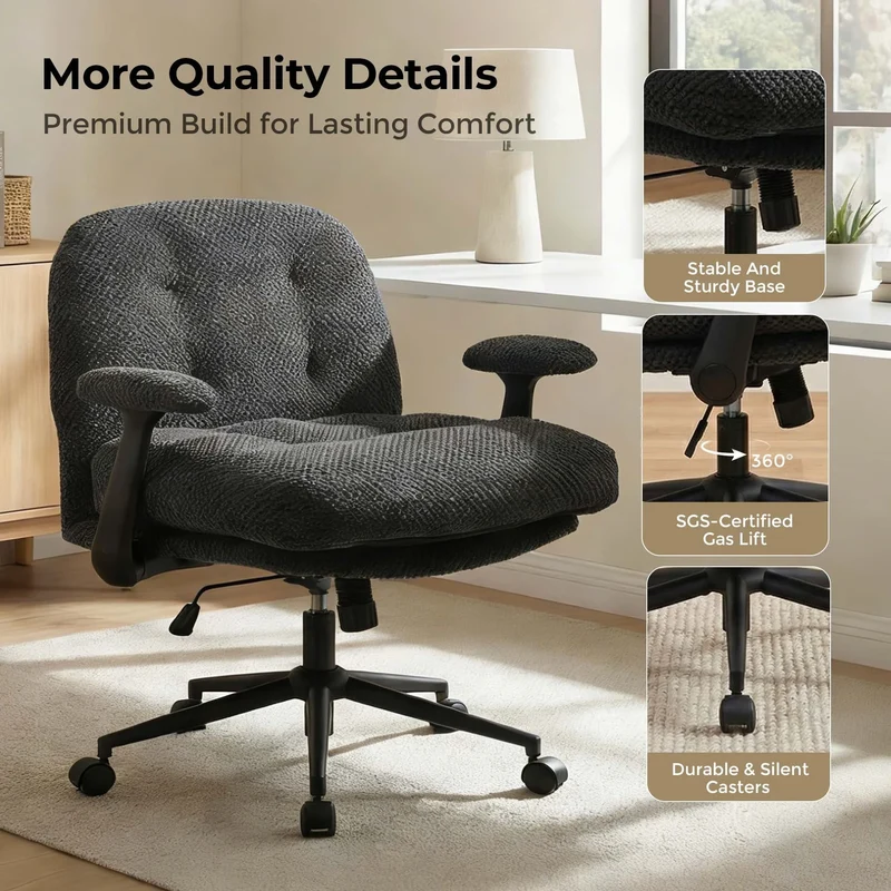 P3 Criss Cross Chair with Adjustable Armrests