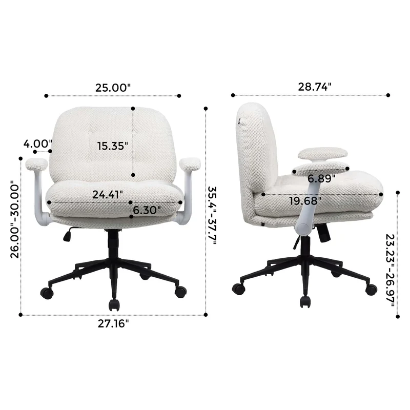 P3 Criss Cross Chair with Adjustable Armrests