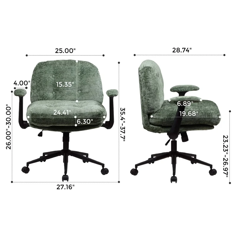 P3 Criss Cross Chair with Adjustable Armrests