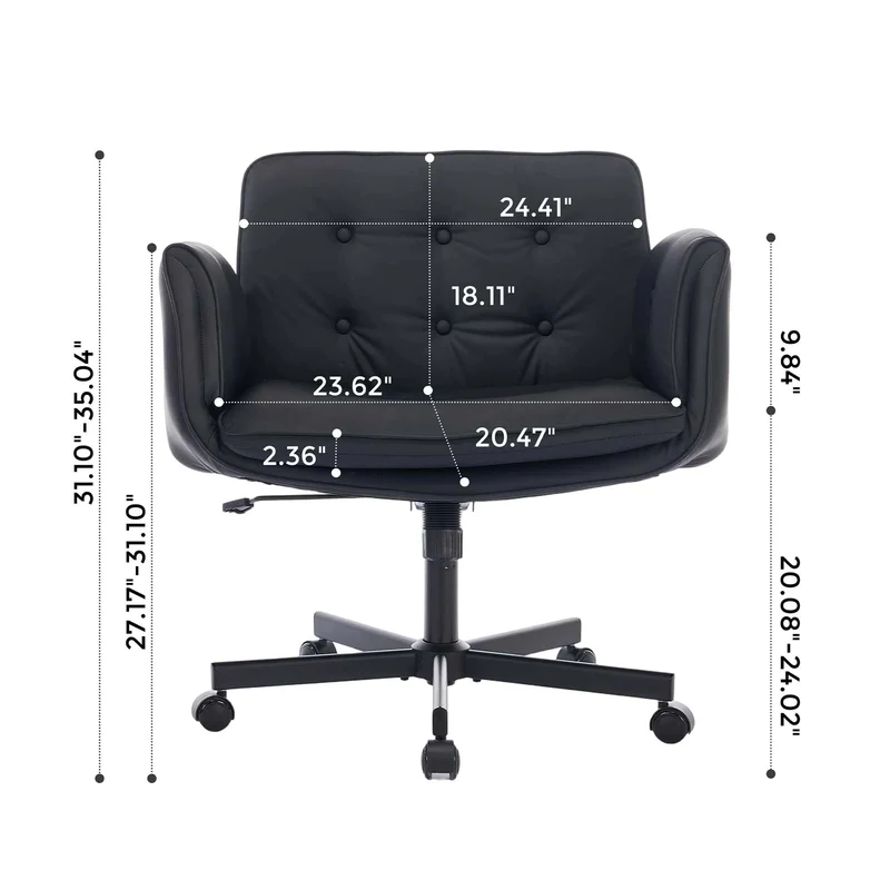 P3 Criss Cross Chair with Adjustable Armrests