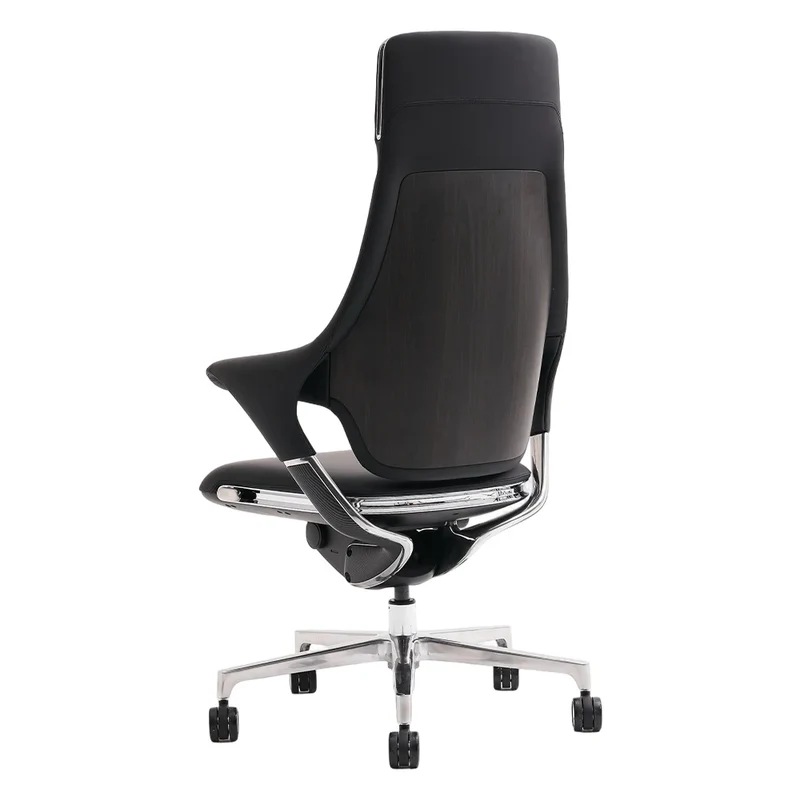 Omidi-Nigel Premium Leather Chair with Soft Seating Feel