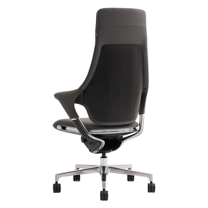 Omidi-Nigel Premium Leather Chair with Soft Seating Feel