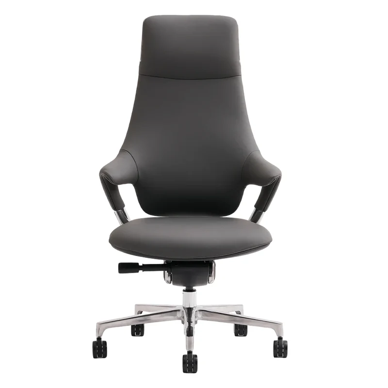 Omidi-Nigel Premium Leather Chair with Soft Seating Feel