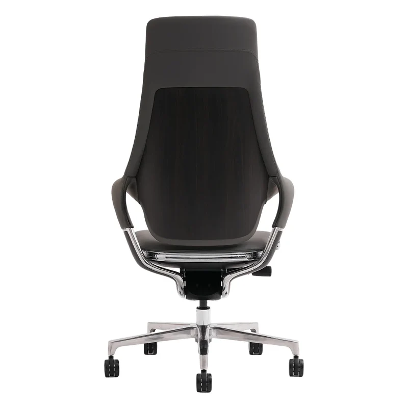 Omidi-Nigel Premium Leather Chair with Soft Seating Feel