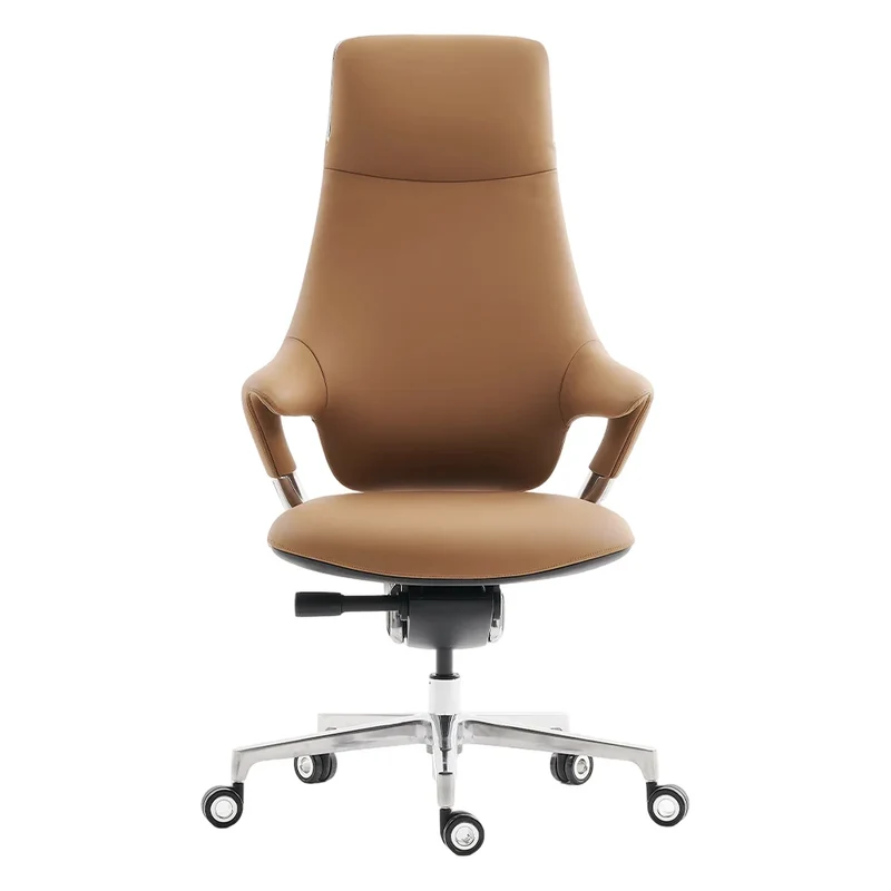 Omidi-Nigel Premium Leather Chair with Soft Seating Feel