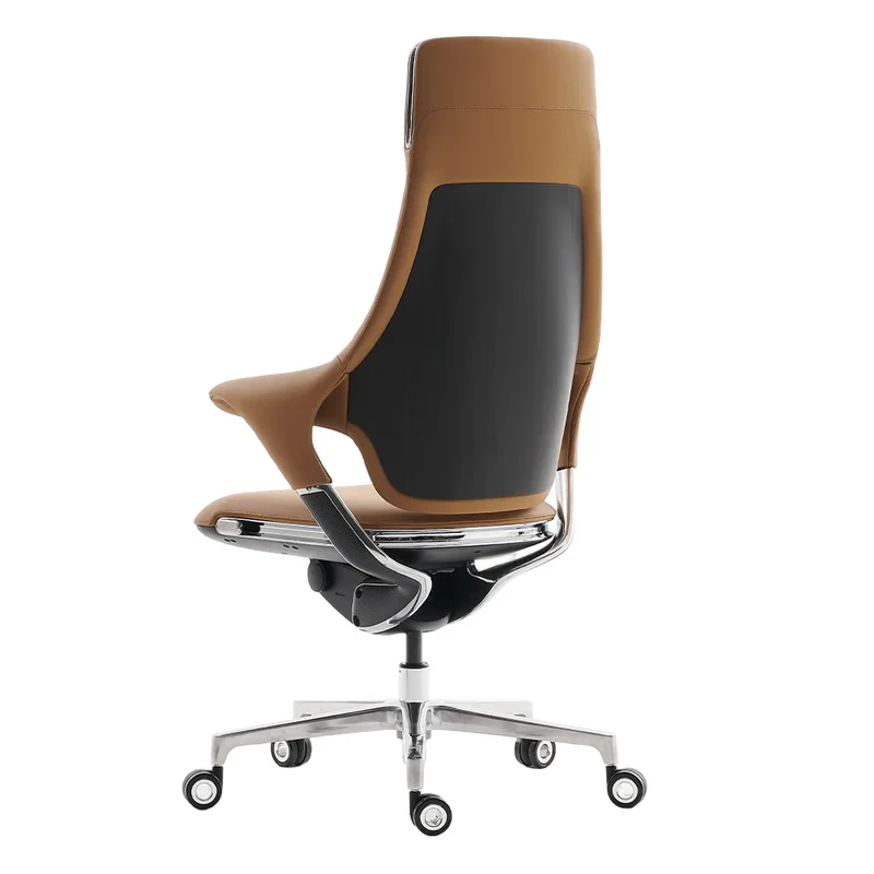 Omidi-Nigel Premium Leather Chair with Soft Seating Feel