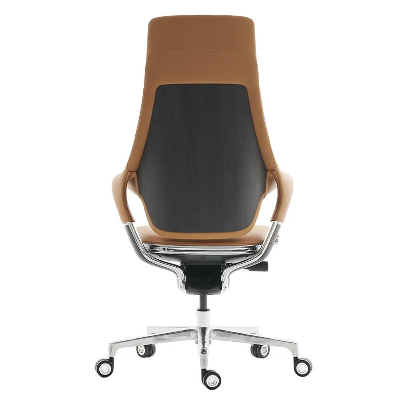 Omidi-Nigel Premium Leather Chair with Soft Seating Feel