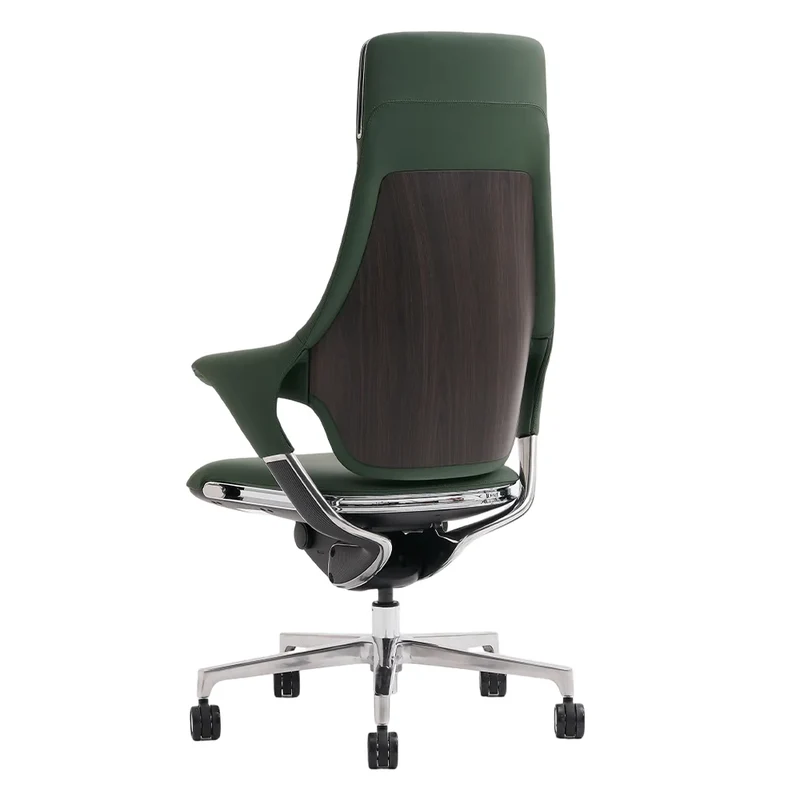 Omidi-Nigel Premium Leather Chair with Soft Seating Feel
