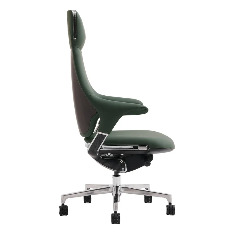 Omidi-Nigel Premium Leather Chair with Soft Seating Feel