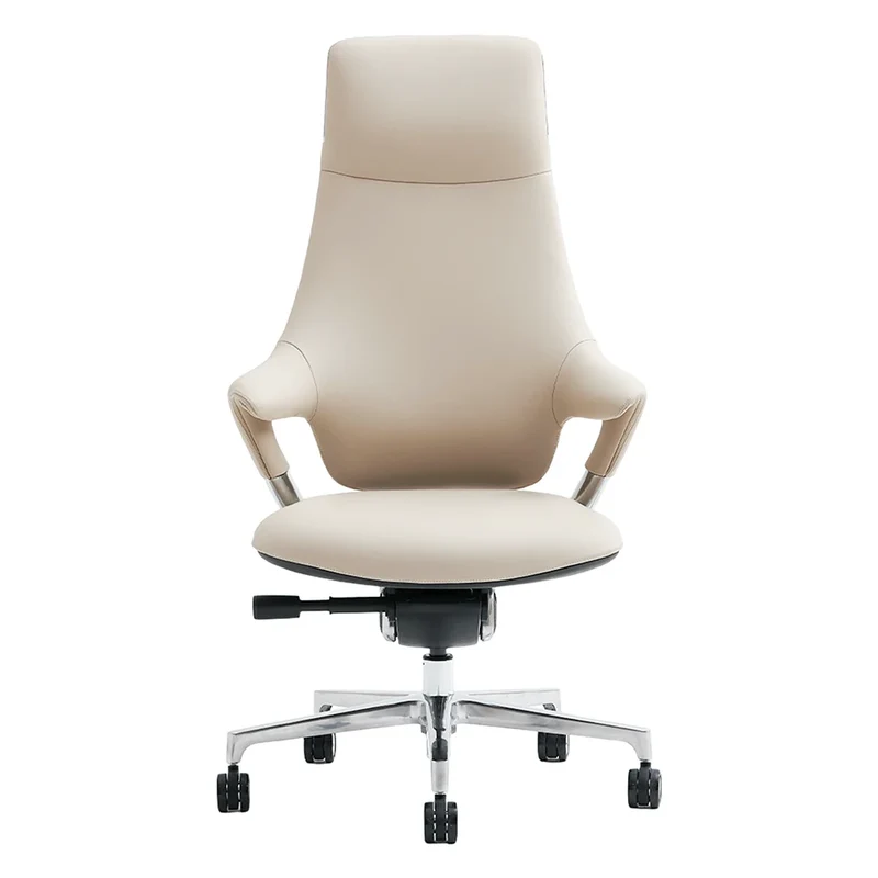 Omidi-Nigel Premium Leather Chair with Soft Seating Feel