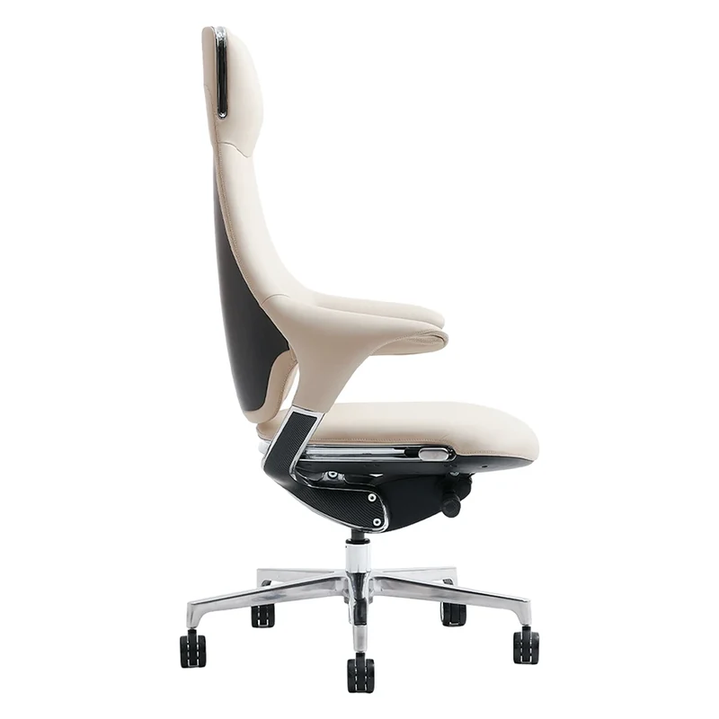 Omidi-Nigel Premium Leather Chair with Soft Seating Feel