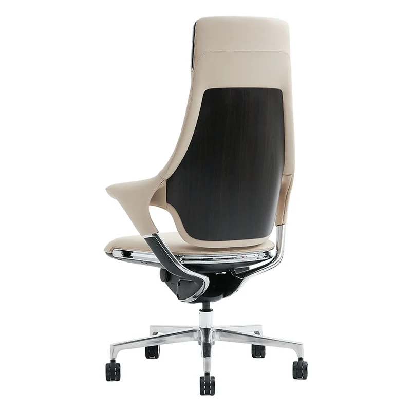 Omidi-Nigel Premium Leather Chair with Soft Seating Feel