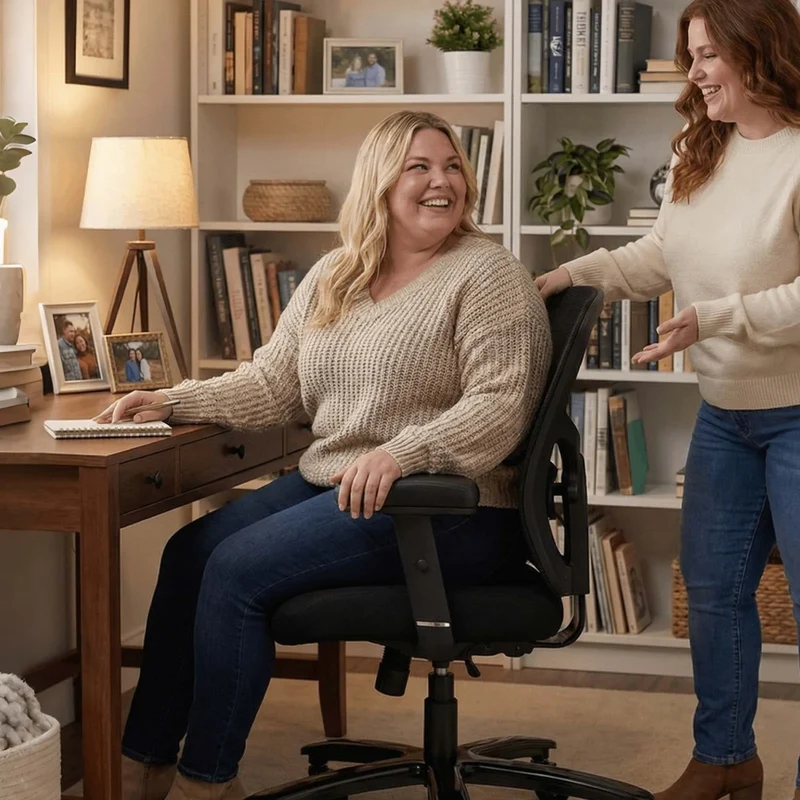 B1 Heavy Duty Chair 500lbs with Flip Armrests