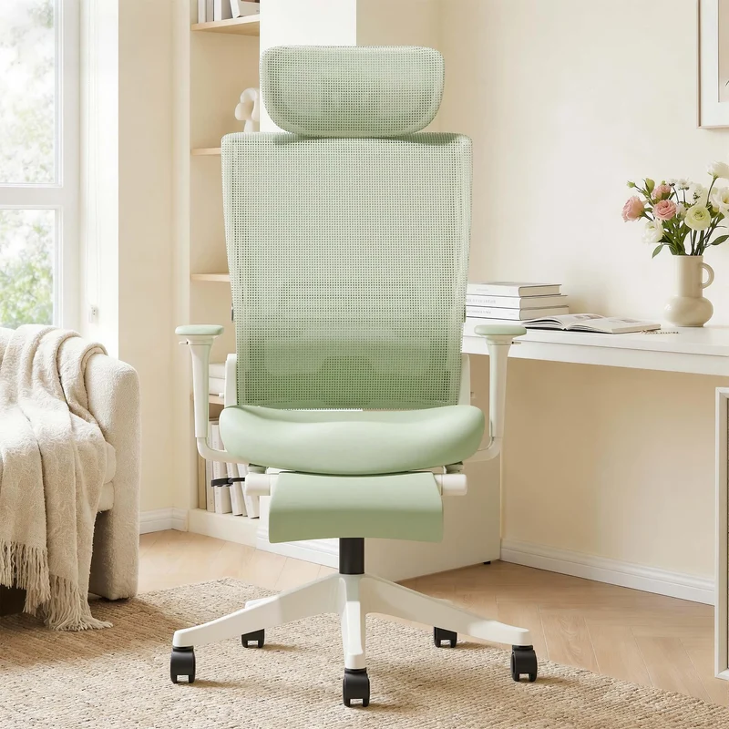 Welax S4 – Ergonomic Office Chair with Foldable Backrest