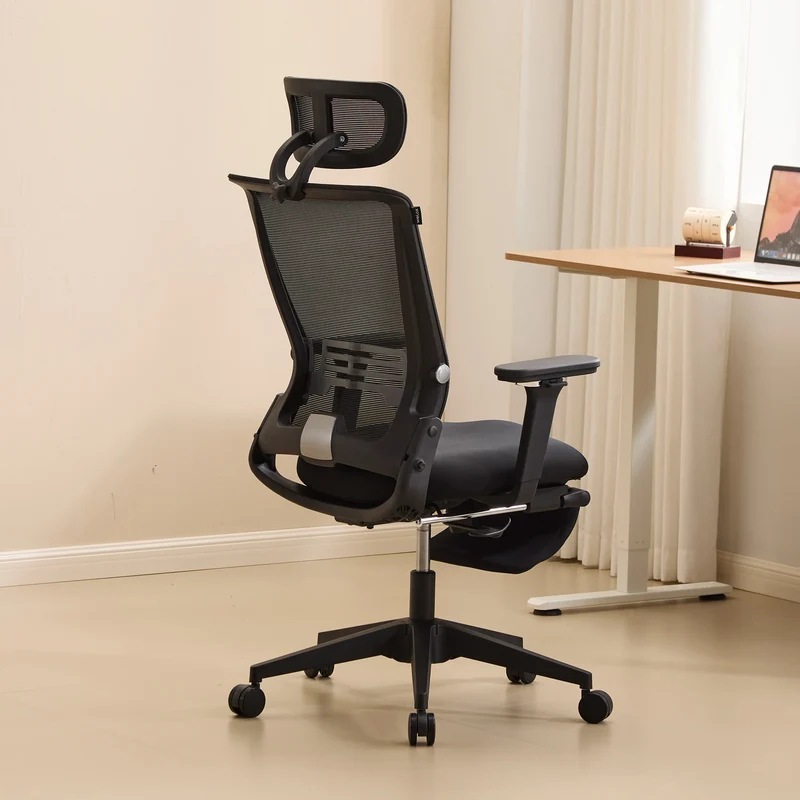 Welax S4 – Ergonomic Office Chair with Foldable Backrest