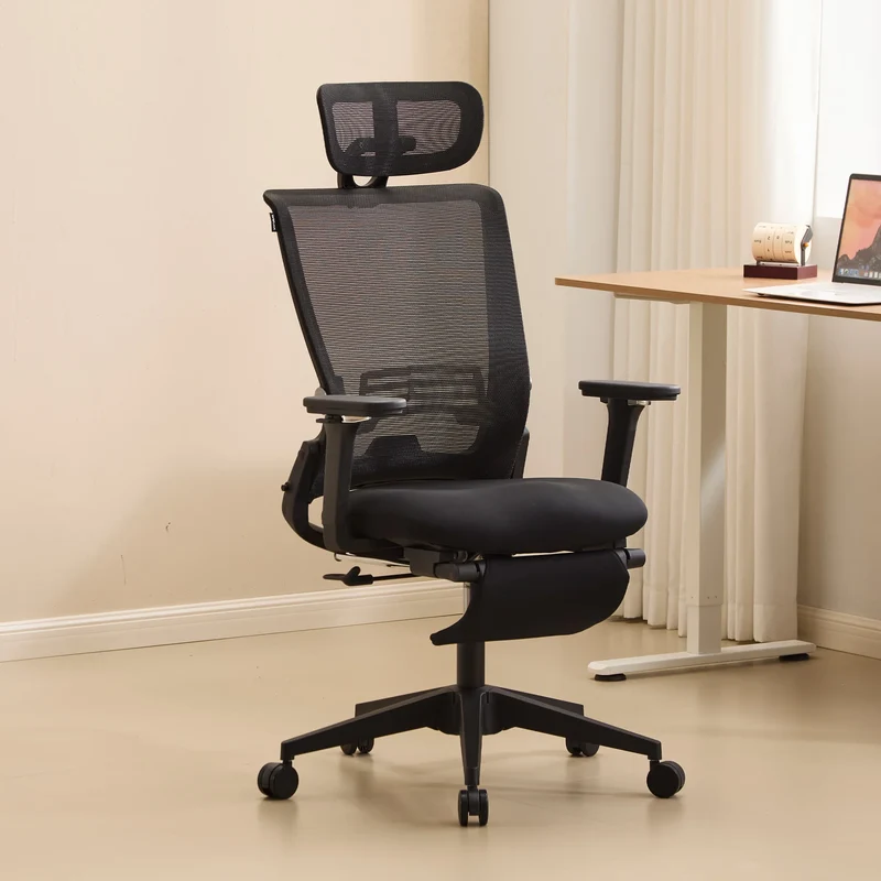 Welax S4 – Ergonomic Office Chair with Foldable Backrest