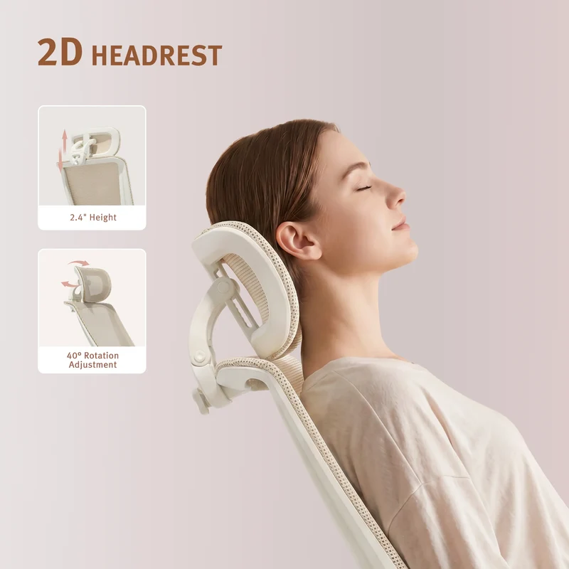 Welax S4 – Ergonomic Office Chair with Foldable Backrest