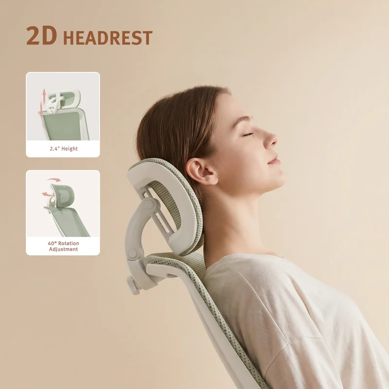 Welax S4 – Ergonomic Office Chair with Foldable Backrest