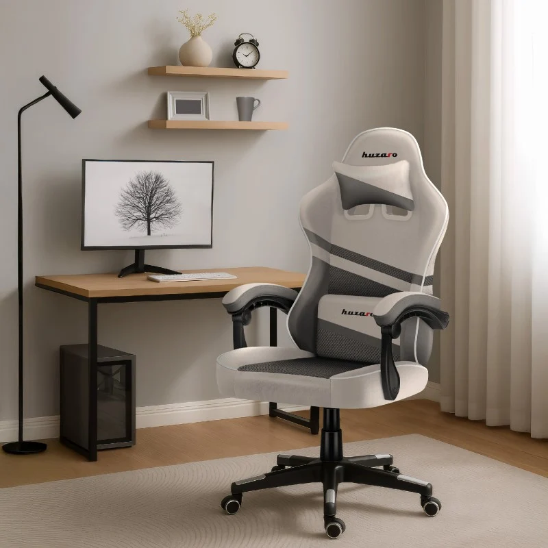 Gaming-Stuhl HUZARO FORCE 4.4 White Mesh