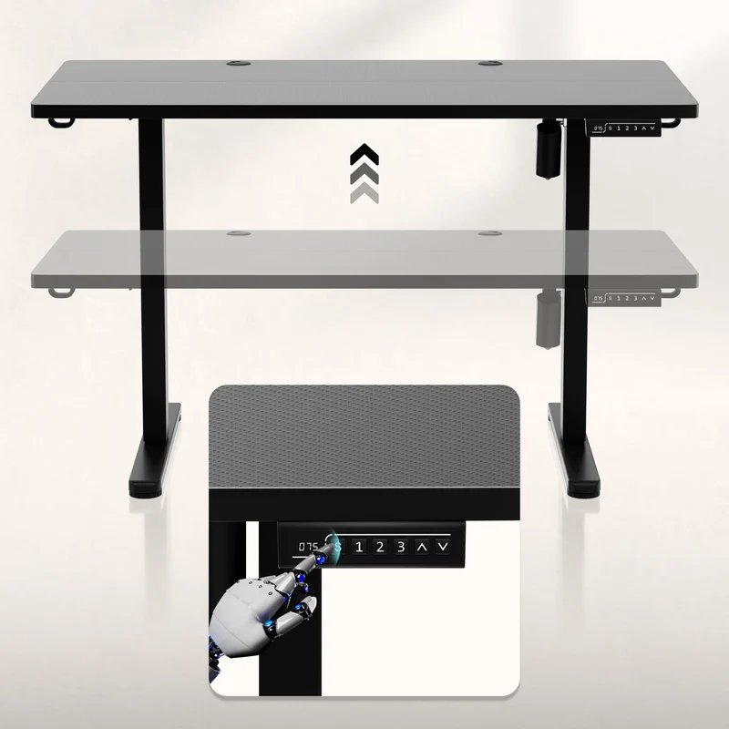 Elektrischer Gaming-Schreibtisch Huzaro Hero 8.1 White