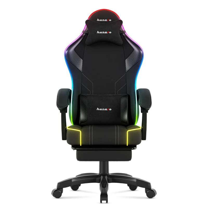 Huzaro Force 3.7 RGB Black Gaming-Stuhl