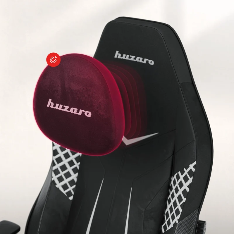 Gaming-Stuhl aus Wildleder Huzaro Force 8.3 Carbon Black