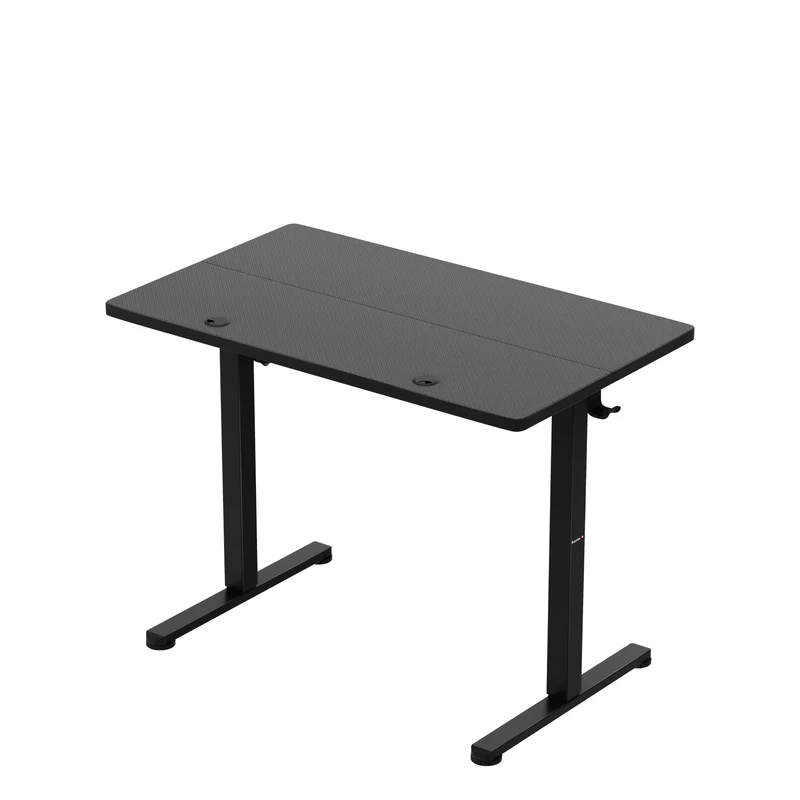 Elektrisch höhenverstellbarer Schreibtisch auf Rollen Huzaro Hero 7.8 Black