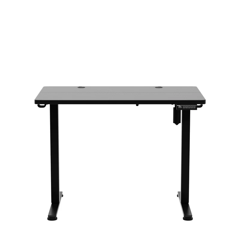 Elektrisch höhenverstellbarer Schreibtisch auf Rollen Huzaro Hero 7.8 Black