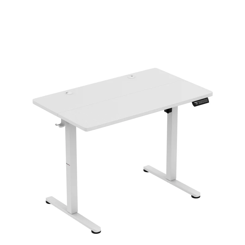 Elektrisch höhenverstellbarer Schreibtisch auf Rollen Huzaro Hero 7.8 White