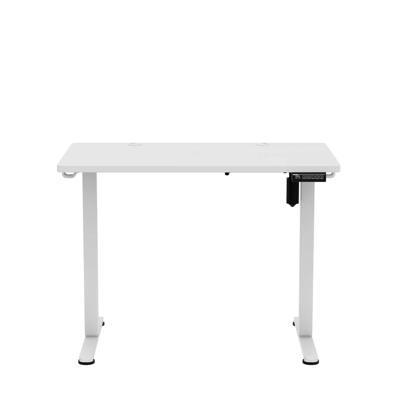Elektrisch höhenverstellbarer Schreibtisch auf Rollen Huzaro Hero 7.8 White