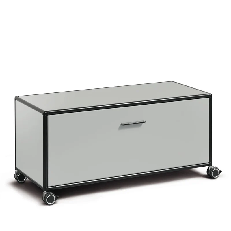 Bosse Sideboard TV-Board Höhe 1 OH Breite 100 cm mit Klappe - Lackierte Oberflächen